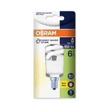 Kompakt fénycső E14 12.00W- spirál 220-240V 650lm 2700K 10000h A-en.o. DuluxMiniTwist LEDVANCE