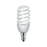 Kompakt fénycső E14 12W- spirál 220-240V 725lm 2700K 8000h A-en.o. TornadoMiniTwist Philips