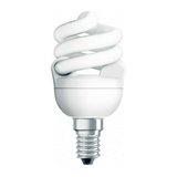 Kompakt fénycső E14 7W- spirál 220-240V 400lm 2700K 6000h A-en.o. DuluxProMicroTwist LEDVANCE