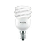 Kompakt fénycső E14 8W- spirál 220-240V 500lm 2700K 6000h A-en.o. EconomyTwister Philips