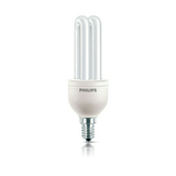 Kompakt fénycső E14 9W- egyenes 230-240V 2700K Economy Philips