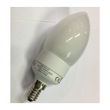 Kompakt fénycső E14 9W- gyertya 220-240V 2700K A-en.o. FLE GE Lighting