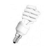 Kompakt fénycső E14 9W- spirál 220-240V 2500K 10000h A-en.o. DuluxSuperstarNanoTwist LEDVANCE