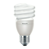 Kompakt fénycső E27 20W- spirál 220-240V 1250lm 2700K 8000h A-en.o. TornadoEconomicTwist Philips