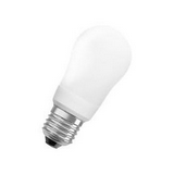 Kompakt fénycső E27 7W- körte 220-240V 286lm 2700K 6000h A-en.o. DuluxStarCLA LEDVANCE