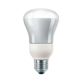 Kompakt fénycső spot E27 11W- tükrös 230-240V 385lm 2700K 6000h A-en.o. DownlighterESaver Philips