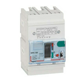 Kompakt megszakító berendezés/kábelvédő 3P fix 100A 70-100A-hő 25kA 1000A-zárlati DPX 125 LEGRAND