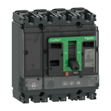 Kompakt megszakító energiaelosztás 4P4D fix 100A 225-250A-hő 36kA ÚjGenNSX100F Mic2.2 Schneider
