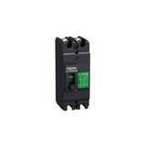 Kompakt megszakító energiaelosztás 2P2D fix 100A 0-16A-hő 30kA EasyPact EZC100H TMD Schneider