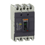 Kompakt megszakító energiaelosztás 3P3D fix 100A 0-25A-hő 15kA EasyPact EZC100N TMD Schneider