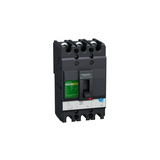 Kompakt megszakító energiaelosztás 3P3D tokozott 16A 12.8-16A-hő EasyPact CVS100S TMD Schneider