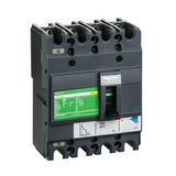 Kompakt megszakító energiaelosztás 4P3D fix 100A 56-80A-hő 25kA EasyPact CVS100S TMD Schneider