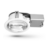 Kompaktcsöves mélysugárzó lámpatest 226 EVG süllyesztett 2x 26W 220-240V AC IP20 BRILUM