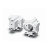 Kompaktfénycső foglalat 2A 250V G23 beépíthető műanyag fehér csavaros-rögzítés 35004 Vossloh