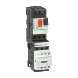Komplett motorindító direkt 4-6.3A 2.2kW/400VAC-3 24VDC IP20 TeSys GV2-DM Schneider