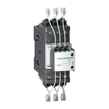 Kondenzátorkontaktor 30kvar/400VAC 3Z 400V50Hz 1z 2ny csavaros TeSys LC1-DPK Schneider