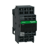 Kontaktor (mágnesk) 11kW/400VAC-3 3-Z 400VAC 1-z 1-ny rugószorításos TeSys LC1-D Schneider