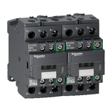 Kontaktorkombináció (mágnesk) irányváltó 11kW/400VAC-3 48-130VAC 48-130VDC TeSys LC2-D Schneider