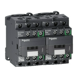 Kontaktorkombináció (mágnesk) irányváltó 4kW/400VAC-3 24-60VAC 24-60VDC TeSys LC2-D Schneider