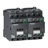 Kontaktorkombináció (mágnesk) irányváltó 5.5kW/400VAC-3 48-130VAC 48-130VDC TeSys LC2-D Schneider