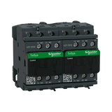 Kontaktorkombináció (mágnesk) irányváltó 5.5kW/400VAC-3 48VAC csavaros TeSys LC2-D Schneider