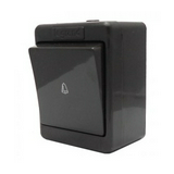 Kontállux N101 csengőnyomó betét komplett házban 1- billentyűs 1z szürke Kbi2-N101cbv csj LEGRAND