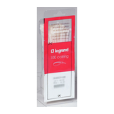 Kötegelő jelzőcímke:28x12mm 180mm x 4.6mm natúr műanyag belsőfogas Colring LEGRAND