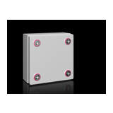 Kötődoboz falonkívüli 150mm x 150mm x 80mm acél IP66 tömszelence KX 1514.000 Rittal