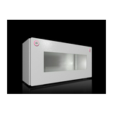 Kötődoboz falonkívüli 400mm x 400mm 155mm acél IP65 tömszelence KX 1610.000 Rittal