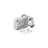 Kötődoboz falonkívüli műanyag 117mm x 151mm x 87mm IP67 szürke X06 LGR-TR OBO-BETTERMANN