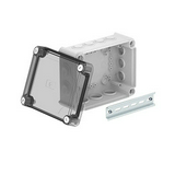 Kötődoboz falonkívüli műanyag 150mm x 190mm x 94mm IP66 szürke T 160 HD TR OBO-BETTERMANN