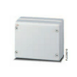 Kötődoboz falonkívüli műanyag 275mm x 220mm 140mm szürke teli fedél-fedél IP65 System Pro E ABB