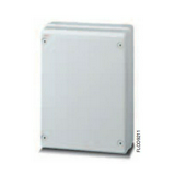 Kötődoboz falonkívüli műanyag 275mm x 370mm 140mm szürke teli fedél-fedél IP65 System Pro E ABB