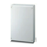 Kötődoboz falonkívüli műanyag 380mm x 570mm 140mm szürke teli fedél-fedél IP65 System Pro E ABB