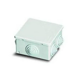 Kötődoboz falonkívüli műanyag 65mm x 65mm 32mm szürke teli fedél-fedél IP44 System Pro E ABB