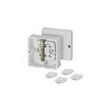 Kötődoboz földelőszonda fogadásához d=8-10mm falonkívüli 88mm x 88mm x 50mm IP54 DP 9026-U Hensel