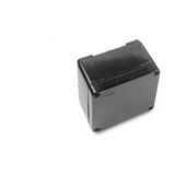 Kötődoboz kitörhető UV-álló falonkívüli 105mm x 105mm 64mm fekete műanyag IP65 PKG 100 MP Dietzel