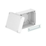 Kötődoboz magasított fedéllel műanyag 150mm x 190mm 94mm szürke T 160 OE HD LGR OBO-BETTERMANN