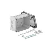 Kötődoboz műanyag 151mm x 191mm 126mm IP67 10mm2-vezetőhöz(max.) X10 R LGR-TR OBO-BETTERMANN