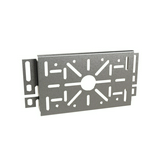 Kötődoboz tartólap rácsos kábeltálcához univerzális vízszintes 2001mm x 104mm SUC i304 BASOR