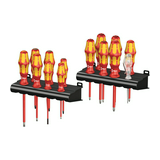 Csavarhúzó készlet 14-darabos 1000V 2-PH 2plusminus +2fali tartó Kraftform Big Pack 100 VDE WERA