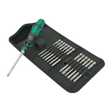 Csavarhúzó-bitkészlet 15-darabos 3-PH 3-PZ 3hex 1markolat Kraftform Kompakt 838 RA-R M WERA