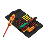 Csavarhúzó-bitkészlet 17-darabos 1000V 2-PH 2-PZ 2pusminus 2markolat Kraftform Kompakt VDE WERA