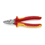 Krimp fogó 9profilú 1000V 0.25-16mm2 tüskés-présforma mechanikus KNIPEX
