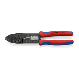 Krimp fogó max.M5/vágás 0,75-6mm2/csupaszolás 0.50-2.50mm2 mechanikus KNIPEX