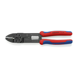 Krimp fogó max.d6mm/M5/vágás 0,75-6mm2/csupaszolás 0.50-6mm2 ovális-présforma mechanikus KNIPEX