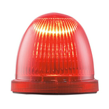 Búra jelzőkürt+fényjelzőhöz d76x68mm BZ/WL 63-hoz magas világító tető piros KSZ OR 100 GROTHE