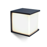 Kültéri fali lámpatest falonkívüli 1x 60W 220-240V AC IP44 BOX CUBE LUTEC