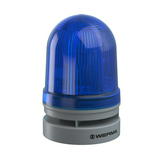 Kürt+fényjelző folyamatos/villogó 10-hangú 230V AC 110dB programozható kék EvoSIGNAL Midi WERMA