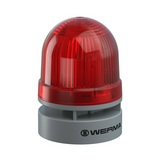 Kürt+fényjelző folyamatos/villogó 2-hangú 24V AC/DC 95dB piros LED IP66 EvoSIGNAL Mini WERMA
